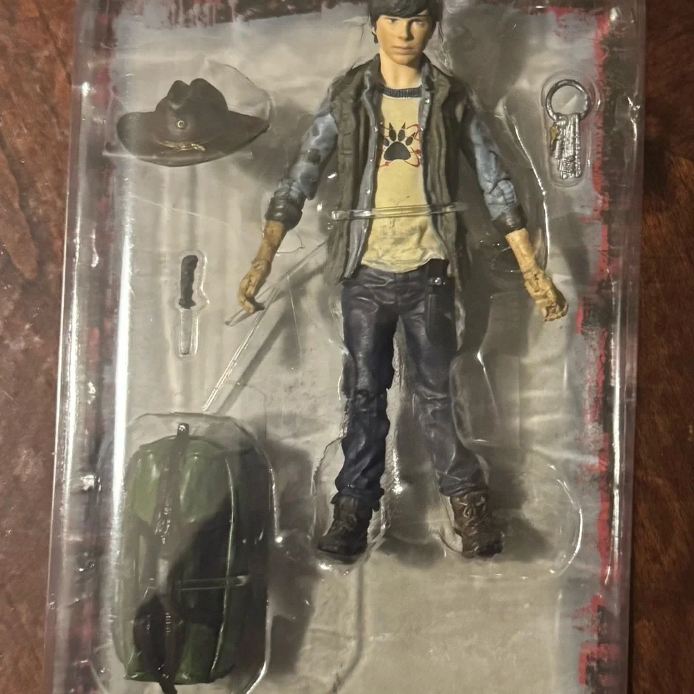 Walking Dead Carl Grimes Figure with Accessories